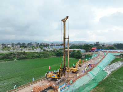 漳汕高鐵福建段首批樁基順利開(kāi)鉆，建設(shè)工程施工全面啟動(dòng)